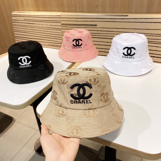 Classic Brand Logo Print Bucket Hat - Outdoor Foldable Sun Hat for Beach & Sun Protection