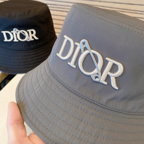 Classic Brand Logo Print Bucket Hat - Outdoor Foldable Sun Hat for Beach & Sun Protection