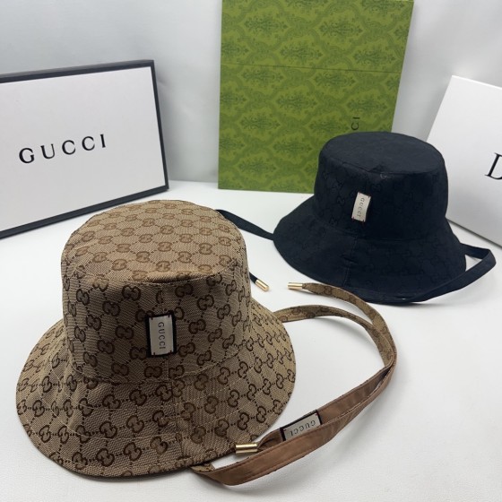 Classic Brand Logo Print Bucket Hat - Outdoor Foldable Sun Hat for Beach & Sun Protection