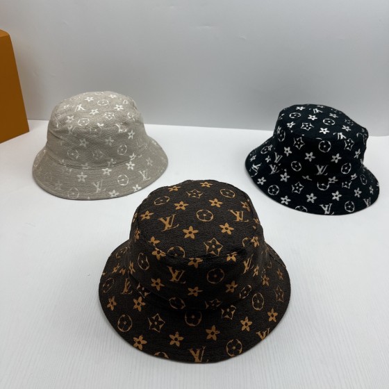 Classic Brand Logo Print Bucket Hat - Outdoor Foldable Sun Hat for Beach & Sun Protection