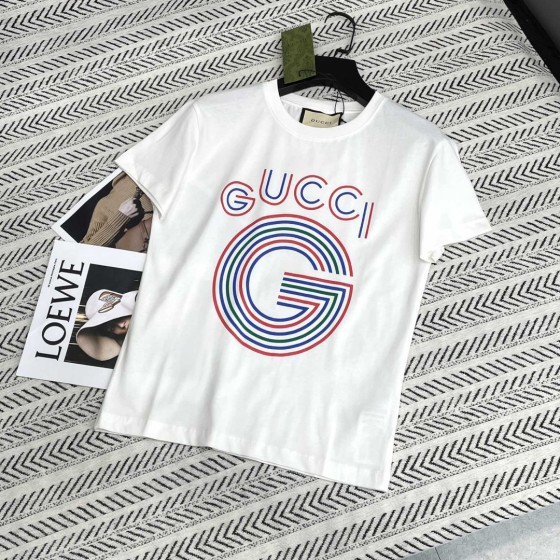 New arrivals in 2025! Summer clothes with round necks. Available in two colors, suitable for both men and women.