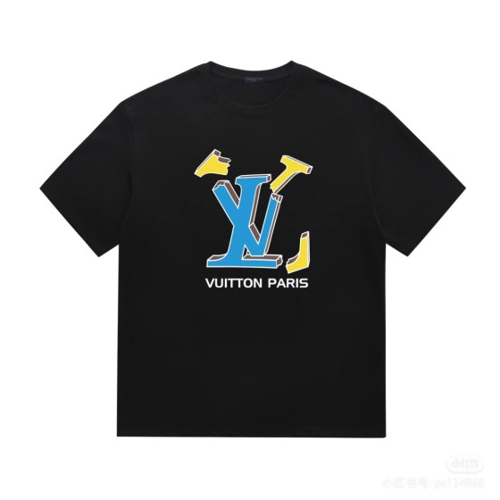 New arrivals in 2025! Summer clothes with round necks. Available in two colors, suitable for both men and women.